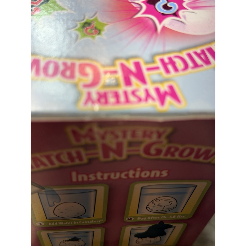 NEW SEALED 2 Mystery Hatch-N-Grow Egg Blue Purple & Green (2830) - Picture 4 of 8